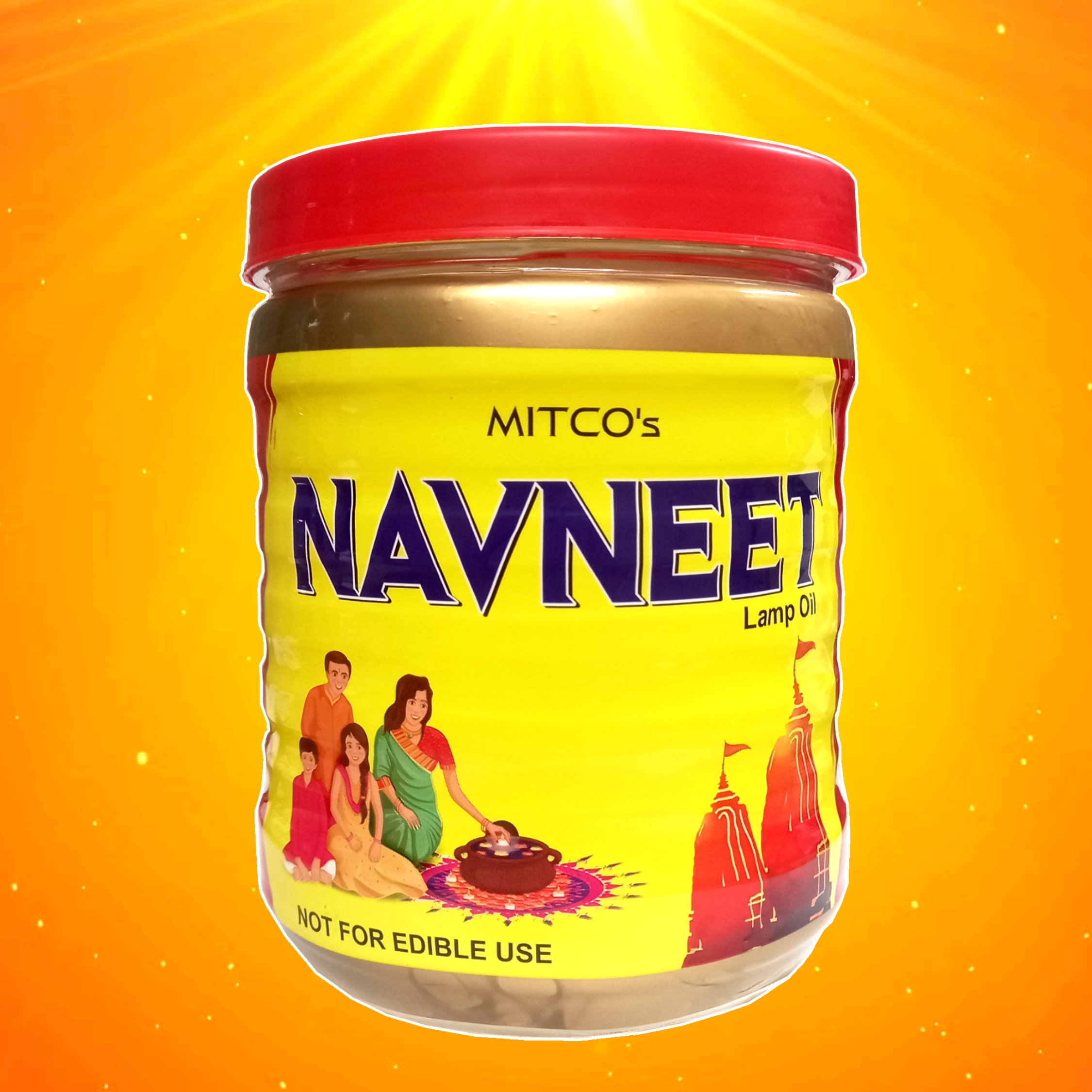 Navneet Pooja Ghee 800 ml Jar